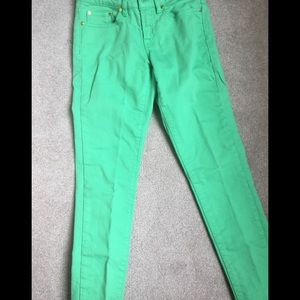 C Wonder green jeans